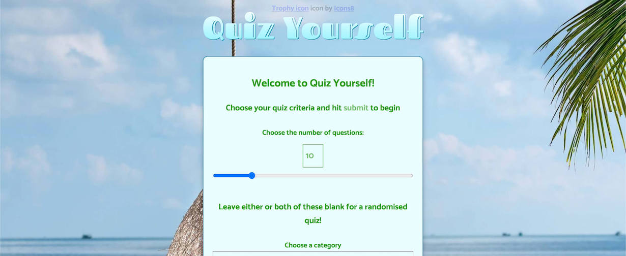 Quiz app in React.js and TypeScript with styled-components.